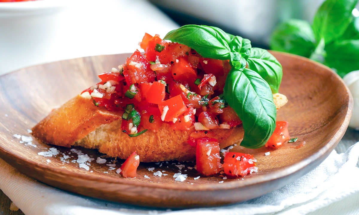 Slik lager du bruschetta etter alle kunstens regler