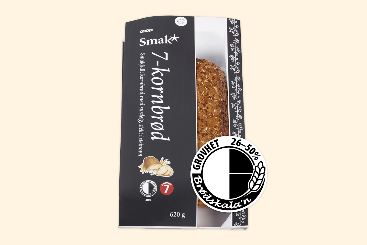 Smak 7 korn brød