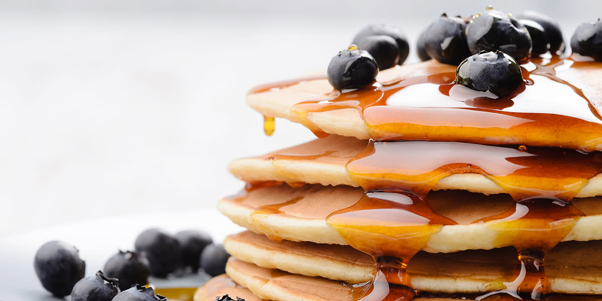 Perfekt frokost med amerikanske pannekaker