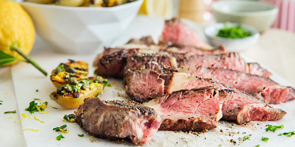 Tomahawk på grillen er verdens beste grillmiddag