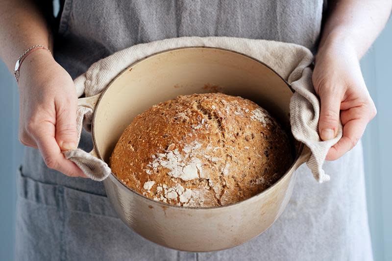 Eltefritt grytebrød – grovt og saftig