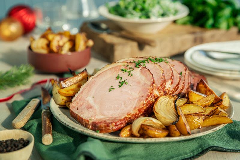 Enkel og god førjulsmiddag med juleskinke