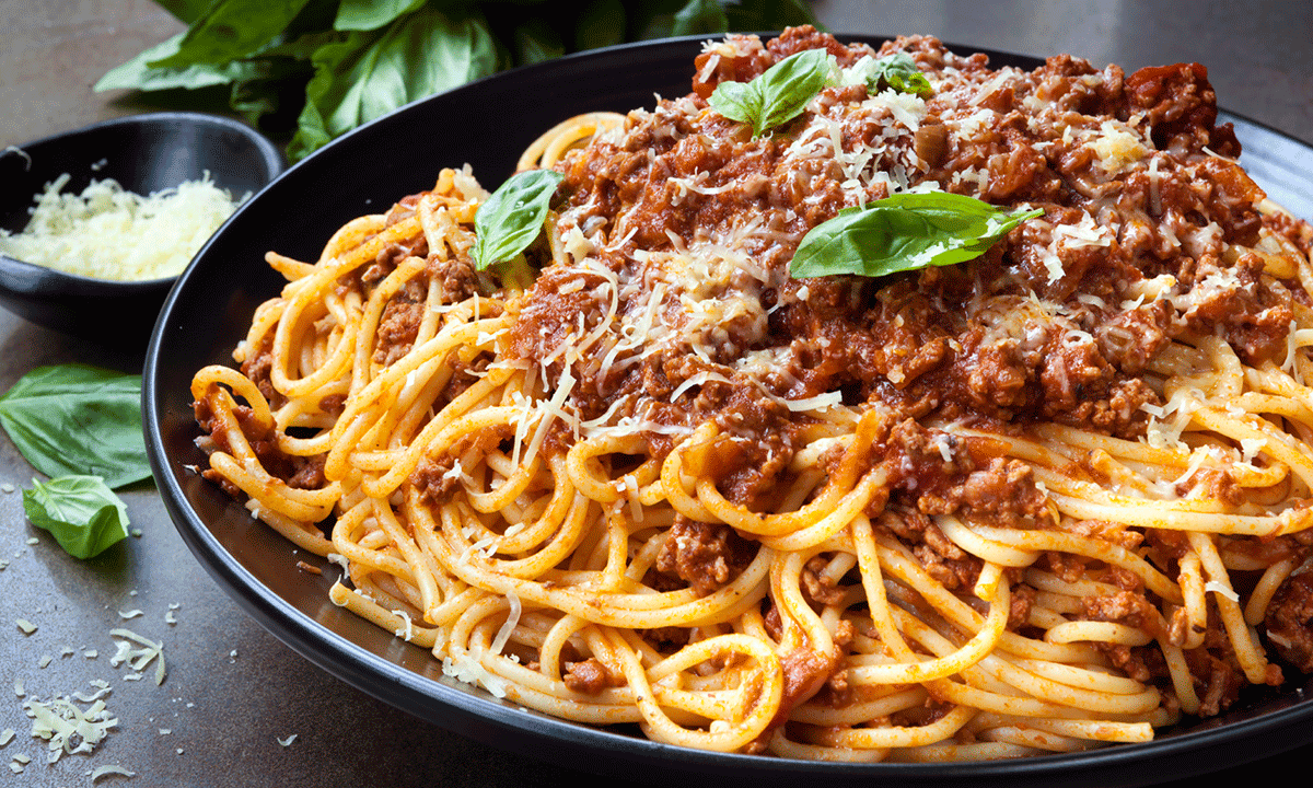 Enkel pasta bolognese