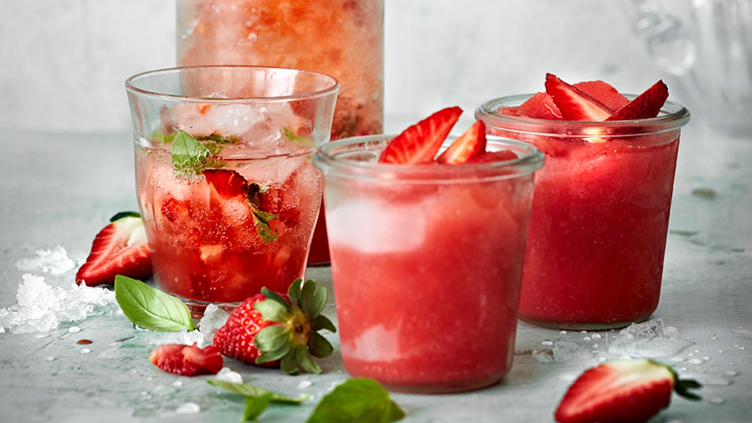 Sommerdrikke og mocktails