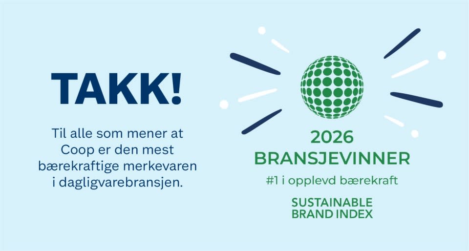 Sustainable brand winner